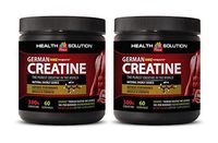 pre Workout Dietary Supplement - German CREATINE CREAPURE - Dietary Supplement - Creatine for Women Weight Loss - 2 Cans 600 Grams (120 Servings)