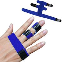 Mcvcoyh Trigger Finger Splint, Finger Knuckle Support Brace, Adjustable Brace for Straightening Curved, Bent, Locked and Mallet Finger Pinky,Thumb,Ring,Index