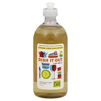 Better Life Dish Soap, Natural, Lemon Mint, 22 Ounces (Pack of 4)