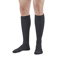 Ames Walker AW Styles 120/125/150 Coolmax 20 30mmHg Knee High Socks Black XXL