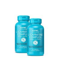 GNC Total Lean L-Carnitine Complex, Twin Pack, 60 Tablets, Fuels Muscle Recovery
