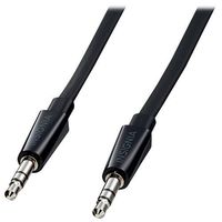 Insignia 0.91m (3 ft.) Flat Auxiliary Cable (NS-LW16F-C) - Black