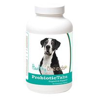 Healthy Breeds Dog Probiotic & Digestive Support Tablets for Great Dane, Black - Over 200 Breeds - for Gas Diarrhea & Constipation - 60 Chewable Tablets