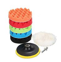 SANGAITIANFU 8 Pcs Polishing Beauty Waxing Sponge Plate Set for Wheel Car to Remove Scratches 3 Inch 80MM