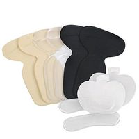 5 Pair Heel Pads Heel Grips for Prevent Blister Relief Heel Pain, High Heel Inserts for Heels Rubbing,Ball of Foot Insoles,Back of Heel Cushion Heel Liner for Women and Men Shoes Too Big