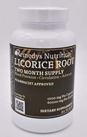 Licorice Root Remedy's Nutrition MEGA Strength Supports Good Immunity and Better Breathing 1,000 mg per Capsule/60,000 mg per Bottle Vegan VCaps