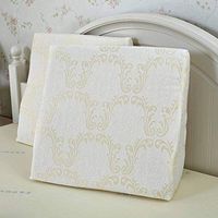 Ultra Soft Wedge Pillow, Removable Cover Washable Bed Wedge Triangle Pillow Mattress One Back Support Cushion Headboard Cushion Memory Foam with Daybed Office Read-50x45x20cm-T