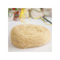 100G Natural Uncolored Raffia Jute Gift/Wedding Candy Packing Material Box Filler Supplies,As Picture