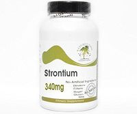 Strontium 340mg Bone Support ~ 200 Capsules - No Additives ~ Naturetition Supplements