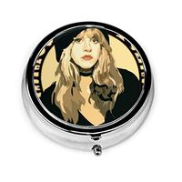 MANTSHIRT Stevie Nicks Pill Boxes Cool Rectangle Travel Pill Case Cases for Purse Portable Pill Boxes Organizer