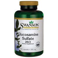 Swanson Glucosamine Sulfate 2Kcl 500 Milligrams 250 Capsules