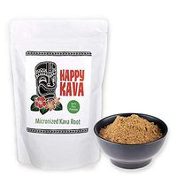 Happy Kava Gourmet Formula Instant Micronized Kava Root Extract (10-12% Kavalactones) | Potent Maximum Power Organic Supplement Drink | Provides Mind and Body Balance and Clarity for Men Women Adults