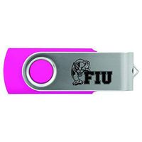 LXG, Inc. Florida International University-8GB 2.0 USB Flash Drive-Pink