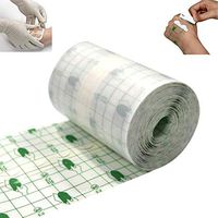 Ewinodon Fixed Transparent Stretch Adhesive Sticker,Tattoo Bandage Roll - Waterproof Transparent Adhesive Dressing Fixer Plaster Stretch Fixation Tape Bandage (5.1inch*11yard)
