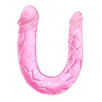yunestry Long Realistic Dillo Double Heads Flexible Adult Plug Six Toy for Women Couples