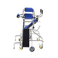 SSZZ Adult Walker -Assisted Lower Limb Walking Standing Rehabilitation Training Equipment, Anti-Backward Rollover, Suitable for People with Walking Difficulties
