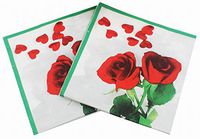 Salome Idea 60 Counts Shower Tea Party Birthday or Wedding Party Napkins,Romatic Floral Napkins(Romatic Floral 14)