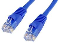 BattleBorn 25 Pack Lot - 6ft Cat5e Cat5 Ethernet Network LAN Patch Cable Cord RJ45 - Blue