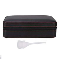 Redxiao Cigar Case, Durable Stylish Fashionable Cedar Wood Portable for Family Storage or Travel Outdoor Humidor Case Cigar Holder Storage Box(#1)