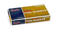 Peak Pop Up Gold Aluminum Foil Sheets, 200 Sheets per Box, Commerical Grade Pre-Cut Sheets for Cooking, Serving, Prepping Food, Food Service Foil, Wholesale, Bulk, 9" x 10.75" Sheet, Case of 12