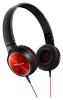 PIONEER Fully Enclosed Dynamic Headphones SE-MJ522-R (Red)