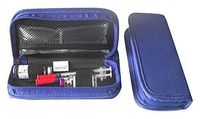 Chill Pack Diabetic Insulin Pen/Syringes Cooler Pocket Case- 2 x Ice Packs Included, Blue