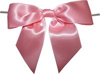 BAYWIND LTD; 5" Twist Tie Bows (Light Pink) - 25 Count
