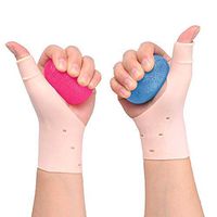 Wrist Brace Gel Wrist Compression Sleeves Carpal Tunnel Splint for Men and Women - Prevent Pain or Numbness, Release Pressure, Relieve Achilles Tendinitis (Small (4.7〃- 6.7〃), Skin with Hole)