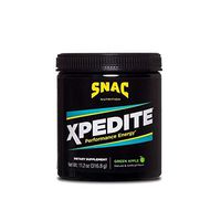 SNAC XPEDITE Preworkout Performance Energy Drink Supplement, Green Apple Pre Workout Powder, 320 Grams (24 Servings)