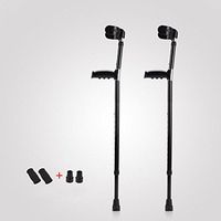 crutch LPY-LY-923 Aluminum Alloy Walking Sticks, Adjustable Height - A Pair