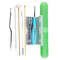 6 PCS Family Use Flash Light Earwax Removal Earpicks Travel Set(Random Color)