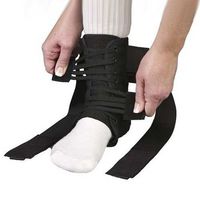 MedSpec EVO Speed Lacer ASO Ankle Brace : Black 2X-Large 15" - 16"