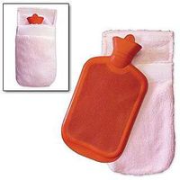 Sherpa Hot Water Bottle Cover - Pink