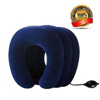 CARESHINE Cervical Neck Traction Device Inflatable Neck Head Stretcher Pain Relief Collar Instant Pain Relief for Chronic Neck and Shoulder Pain