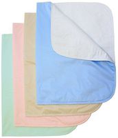 Washable Bed Pads/Reusable Incontinence Pads Underpads - 30x36-4 Pack - Blue, Pink Tan and Green