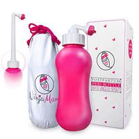 Peri Bottle for Soothing Postpartum Care. Post Partum 15oz Portable Perineal Bottle with Angled Spout - for Pain Treatment After Childbirth - Labor & Delivery Hospital Bag. Shower Gift.