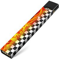 Flame Checker Skin Sticker for Juul | Juul Skin | Juul Sticker | Juul Wrap | Juul Decal | (Flame)