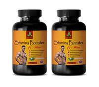 Testosterone Booster Vitamins for Men - Male Stamina Supplement - Stamina Booster for Men with Fenugreek - Horny Goat Weed Extract Capsules - maca Herbal Supplement - 2 Bottles 120 Capsules