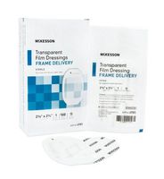 Sammons Preston Transparent Film Dressing McKesson Framed Octagon 2-3/8 X 2-3/4 Inch Sterile - Case of 400