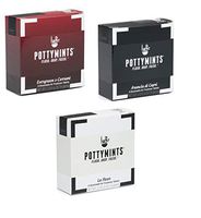 PottyMints Arancia, La Fleur, Evergreen & Currant Travel Bathroom Toilet Odor Eliminator Air Freshener