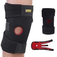 Knee Brace Support, 1Pcs Open-Patella Stabilizer with Adjustable Straps and Breathable Neoprene for Meniscus Tear Arthritis Injury Recovery and Sports Men and Women