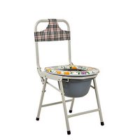 JPXZMYY Shower Chair, Collapsible Safety Stable The Elderly Bath Chair Bathroom Potty Chair Safety Portable