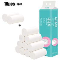 12 Pc Toilet Tissue Paper Professional Series Premium 4 Layer Ultra Soft Skin-Friendly Toilet Paper Roll Paper Bathroom Toilet Paper