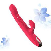 Massager 10x Powerful Extreme Power Multi-Speed Cordless USB Rechargeable Waterproof Handheld Body (Purple)