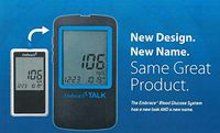 Embrace® TALK Blood Glucose Monitoring System (Meter + 10 Strips)