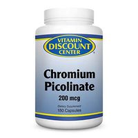 Vitamin Discount Center Chromium Picolinate 200mcg, 180 Capsules