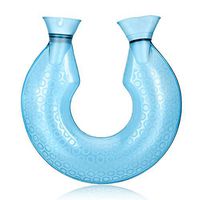 U-Shaped Hot Water Bag,Hot Water Bottle Premium Rubber for Cramps and Pain Relief with Covers Quick Pain Relief and Comfort Essential Winter Products