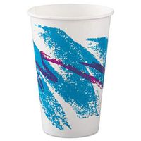 Solo Jazz Paper Cold Cups, 16Oz, 50/Bag, 20 Bags/Carton