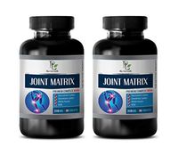 Natural Joint Supplements for Humans - Joint Matrix Premium Complex 2170 MG - glucosamine Tablets for Women - 2 Bottles 180 Tablets