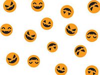 Lantern Halloween 40"x100' Roll Cellophane Gifts Baskets Candy Treats Party Supplies tokocathy